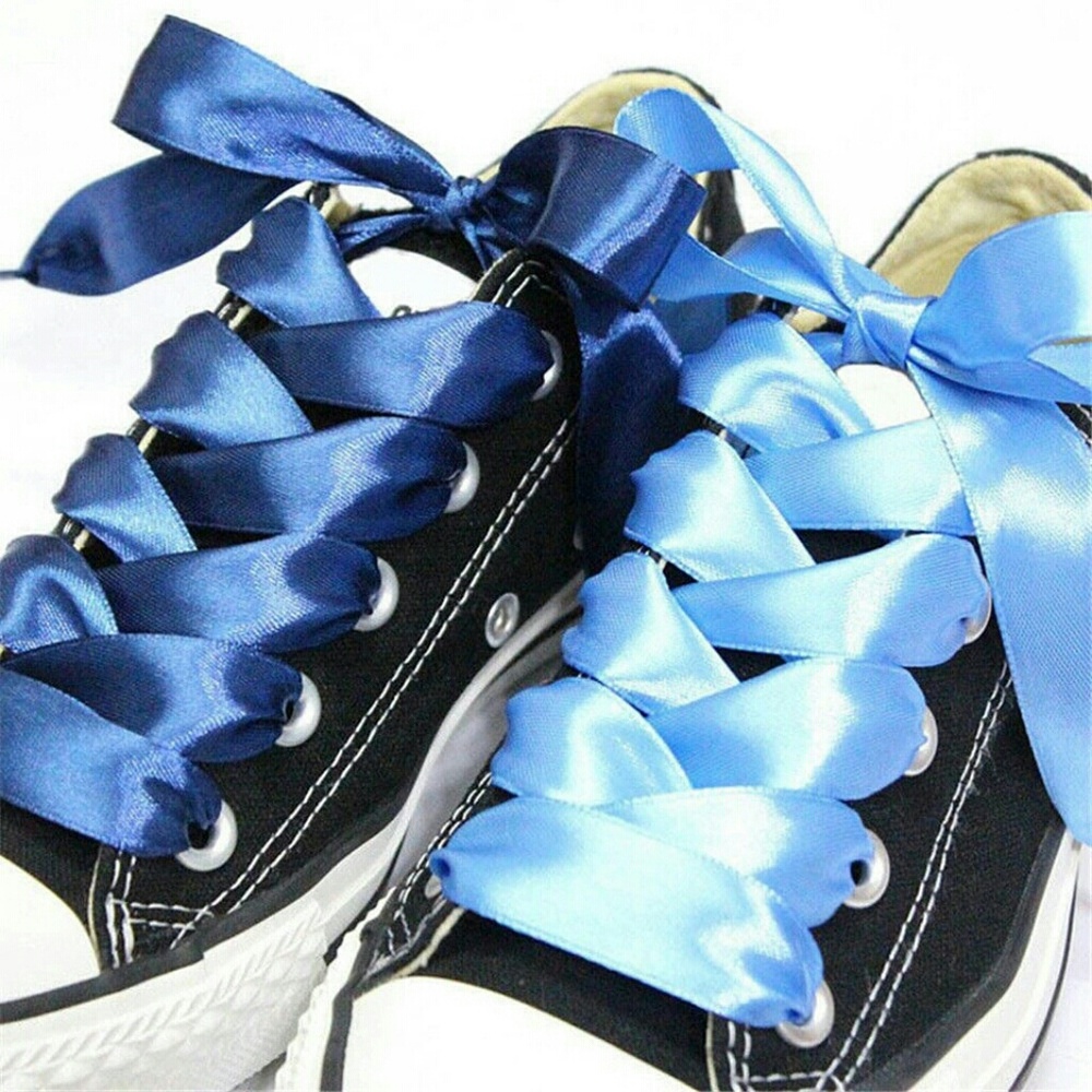 Satin Shoelaces Golden Yellow 46" - Picture 2 of 3